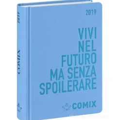 Agenda Comix 2018-2019. Diario 16 mesi. Azzurro