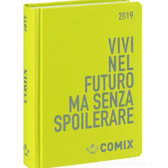 Agenda Comix 2018-2019. Diario 16 mesi mini. Verde mela