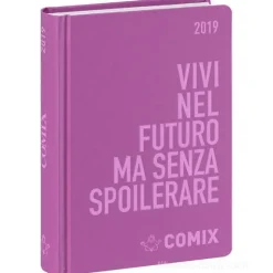 Agenda Comix 2018-2019. Diario 16 mesi mini. Fucsia