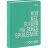 Agenda Comix 2018-2019. Diario 16 mesi. Verde acqua