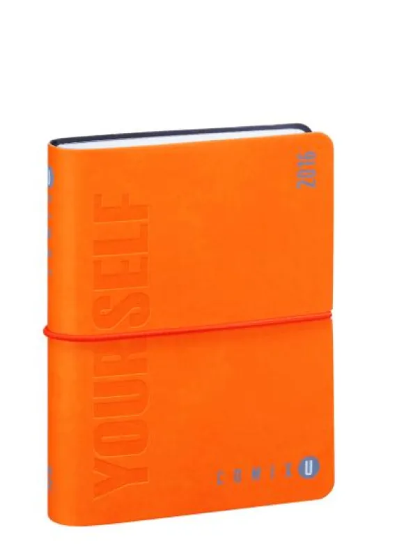 Agenda Comix Yourself giornaliera 2015/2016 arancio