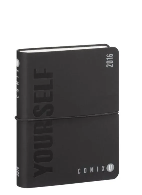Agenda Comix Yourself giornaliera 2015/2016 nera