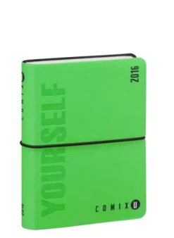 Agenda Comix Yourself giornaliera 2015/2016 verde