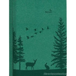 Agenda giornaliera 12 mesi 2025 Nature Line Forest cm 15x21