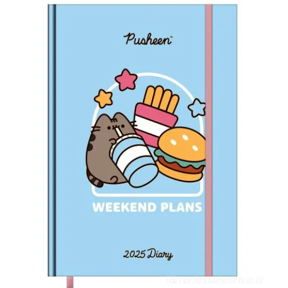 Agenda giornaliera 2025 Pusheen cm 14,5x21,5