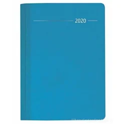 Agenda giornaliera 2020 Silk Line A5 Aqua