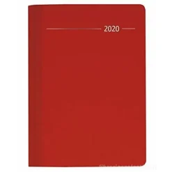 Agenda giornaliera 2020 Silk Line A5 Ruby