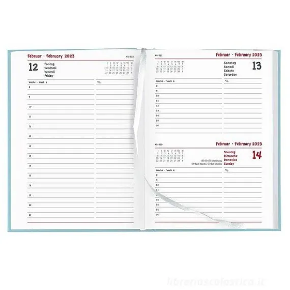 Agenda 12 mesi giornaliera 2023/2024 Collegetimer Chill cm 15x21