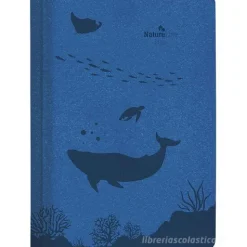 Agenda 12 mesi giornaliera 2024 Nature Line Ocean cm 15x21