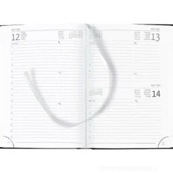 Agenda 12 mesi giornaliera 2024 352 pagine Balacron Black cm 15x21