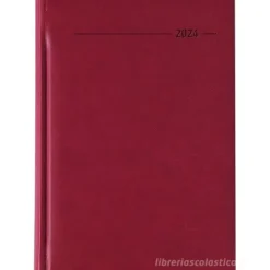Agenda 12 mesi giornaliera 2024 352 pagine Tucson Red cm 15x21