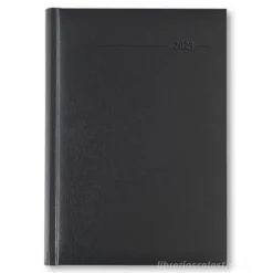 Agenda 12 mesi giornaliera 2023 320 pagine Balacron Black
