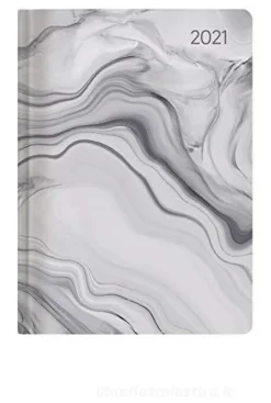 Agenda 12 mesi giornaliera 2021 Style Marble