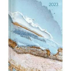 Agenda 12 mesi giornaliera 2023 Style Blu Marble