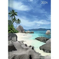 Agenda 12 mesi giornaliera 2024 Style Beach cm 15x21