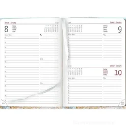 Agenda 12 mesi giornaliera 2024 Style Blu Marble cm 10,7x15,2