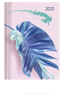 Agenda 12 mesi giornaliera 2021 Style Leaves