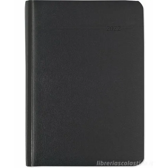 Agenda 12 mesi settimanale 2022 Balacron Black A6