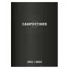 Agenda 17 mesi settimanale Campustimer 2022 Black A5