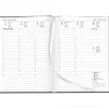 Agenda 17 mesi settimanale 2023/2024 Campustimer Black cm 15x21