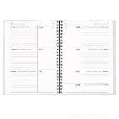 Agenda 17 mesi settimanale 2023/2024 Collegetimer Chill spiralata cm 15x21