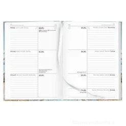 Agenda 17 mesi settimanale 2023/2024 Collegetimer Blue Marble cm 15x21