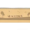 Agenda 12 mesi settimanale da tavolo 2023 Nature Line Sand