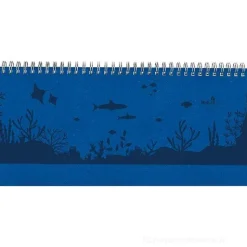 Agenda 12 mesi settimanale da tavolo 2023 Nature Line Ocean