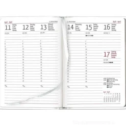 Agenda 12 mesi settimanale 2024 Ladytimer Lovely Owl cm 10,7x15,2