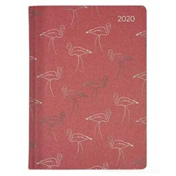 Agenda 12 mesi settimanale 2020 Ladytimer Glamour Flamingo