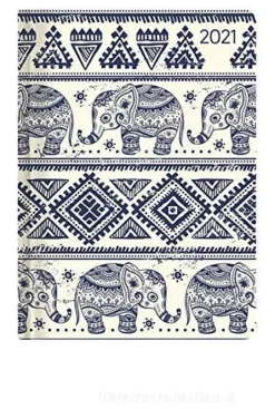 Agenda 12 mesi settimanale 2021 Ladytimer Elephants