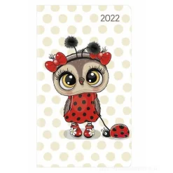 Agenda 12 mesi settimanale 2022 Ladytimer Slim Ladybug