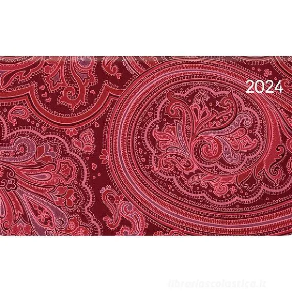 Agenda 12 mesi settimanale 2024 Ladytimer Pad Arabian Pattern cm 15,6x9