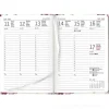 Agenda 12 mesi settimanale 2024 Ladytimer Flower Love cm 10,7x15,2