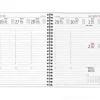 Agenda 12 mesi settimanale 2024 Ladytimer spiralata Hummingbird cm 15x21