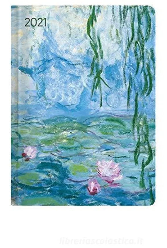 Agenda 12 mesi settimanale 2021 Ladytimer Monet