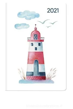 Agenda 12 mesi settimanale 2021 Ladytimer Mini Lighthouse