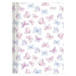 Agenda 12 mesi settimanale 2022 Ladytimer Grande Pastel Butterflies