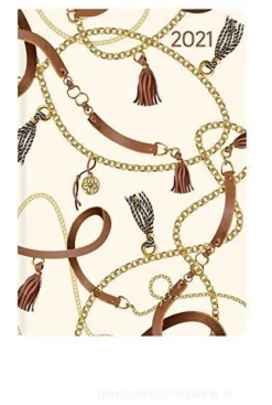 Agenda 12 mesi settimanale 2021 Ladytimer Mini Chains