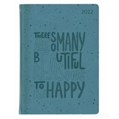 Agenda 12 mesi settimanale 2022 Ladytimer Deluxe Turquoise