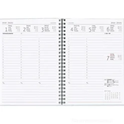 Agenda 12 mesi settimanale 2024 Ladytimer spiralata Little Things cm 15x21
