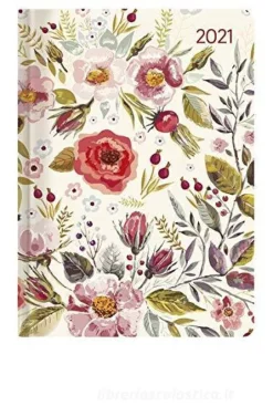 Agenda 12 mesi settimanale 2021 Ladytimer Flower Field