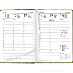 Agenda 12 mesi settimanale 2024 Ladytimer Klimt cm 10,7x15,2