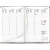 Agenda 12 mesi settimanale 2024 Ladytimer Paisley cm 10,7x15,2