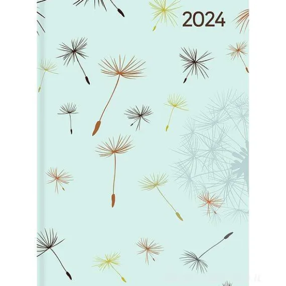 Agenda 12 mesi settimanale 2024 Ladytimer Mini Blowballs cm 8x11,5