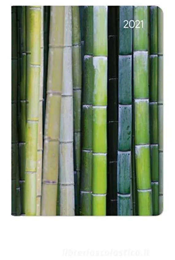 Agenda 12 mesi settimanale 2021 Ladytimer Midi Bamboo