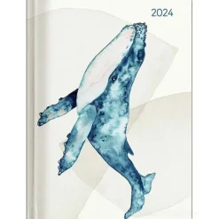 Agenda 12 mesi settimanale 2024 Ladytimer Grande Aquarell cm 15x21