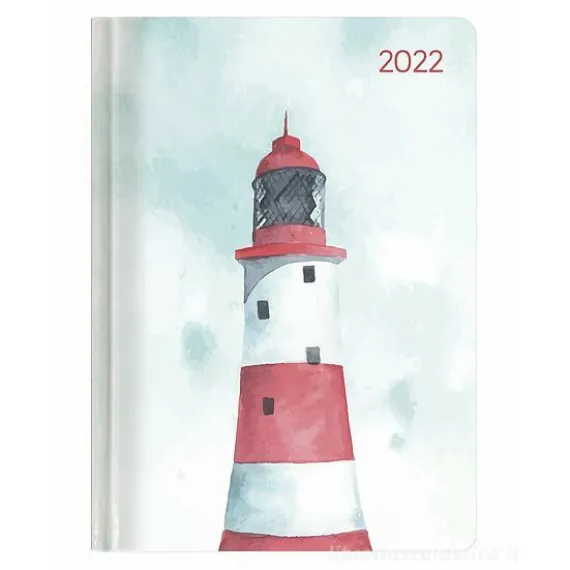 Agenda 12 mesi settimanale 2022 Ladytimer Pastel Lighthouse