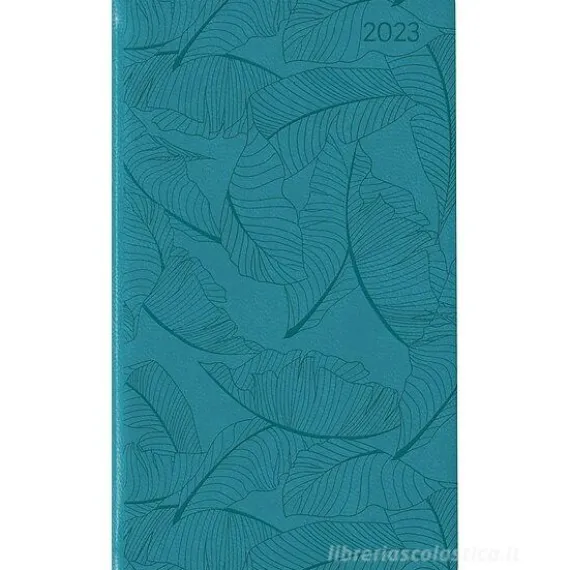 Agenda 12 mesi settimanale 2023 Ladytimer Slim Deluxe Turquoise