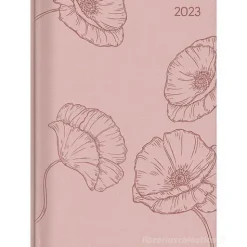 Agenda 12 mesi settimanale 2023 Ladytimer Deluxe Salmon